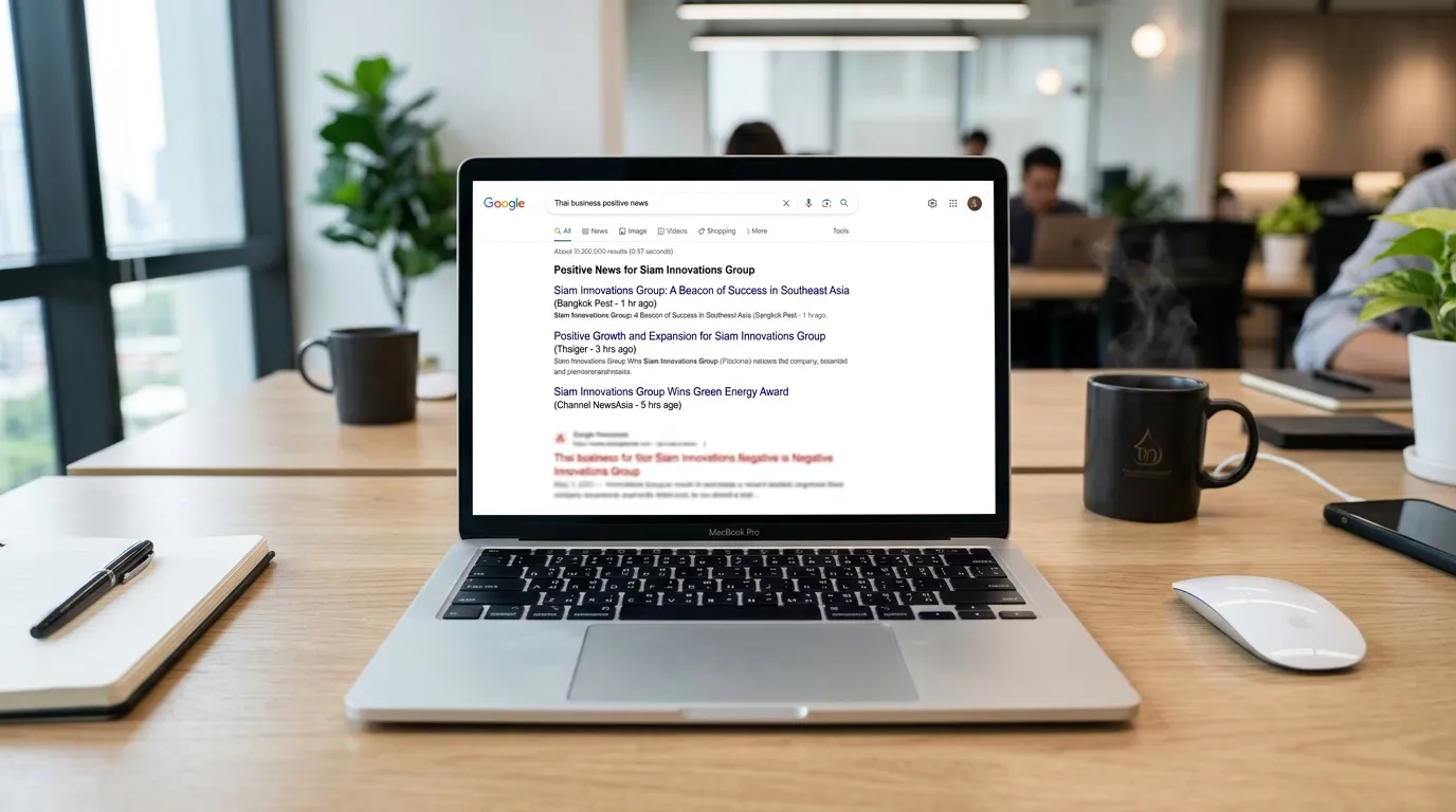 วิธีดันข่าวเชิงลบให้ตกอันดับ: ปฏิบัติการ SEO Reverse ทวงคืนหน้าแรกของ Google อย่างปลอดภัยใน 90 วัน